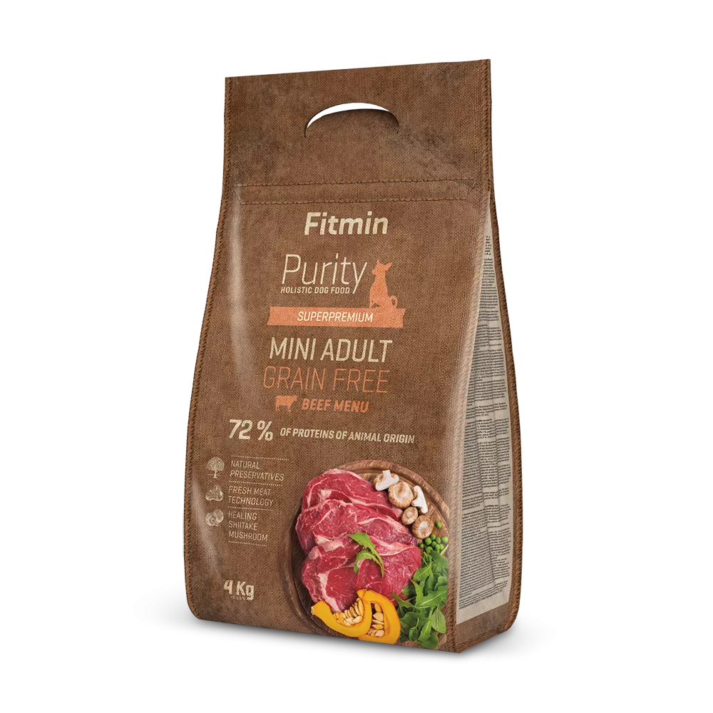 Fitmin dog Purity Adult Mini Beef  Grain Free