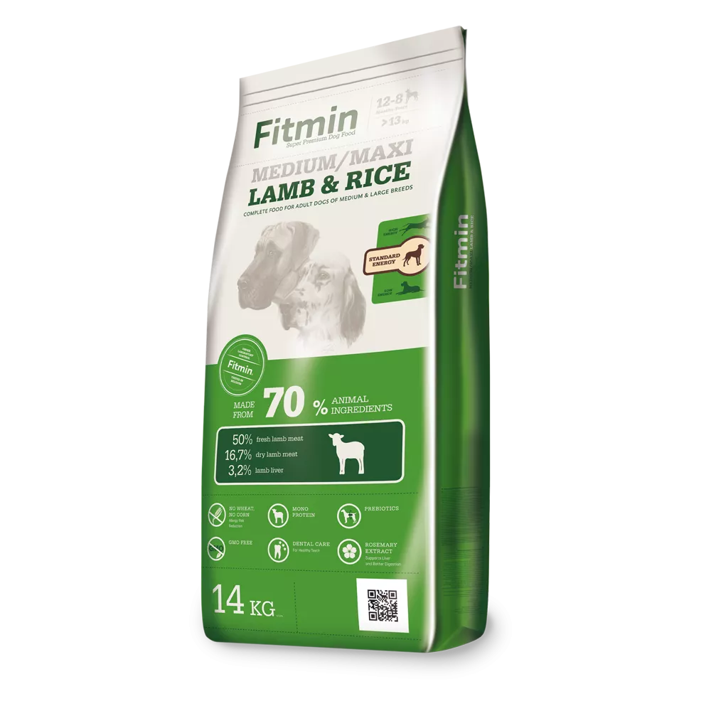 Complete food for adult dogs of medium and large breeds